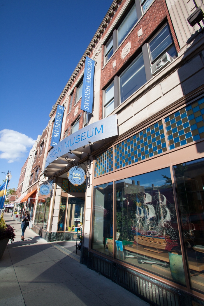 The Swedish American Museum serves as the cultural anchor of Andersonville. (Photo courtesy of the Andersonville Chamber of Commerce)